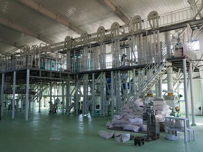 鋼架式玉米制糝制粉成套設(shè)備